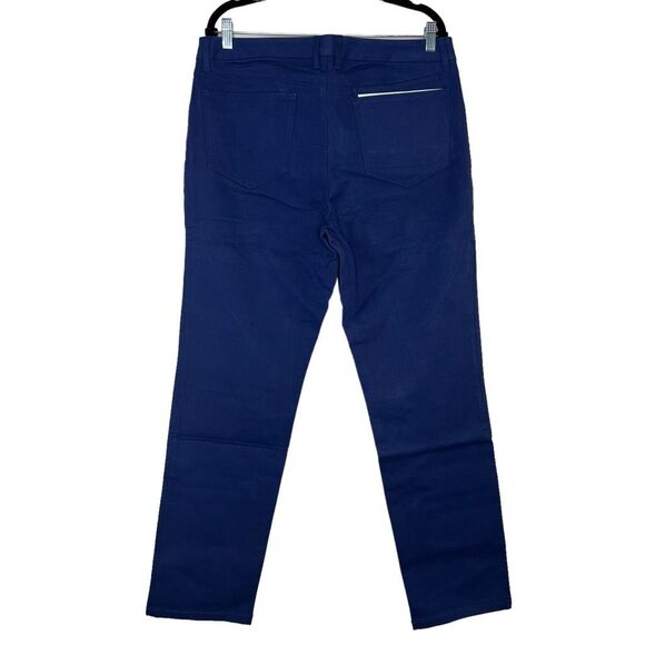 NWT AWAY Travel Men’s The Staple Pant Blue 36x32 - Picture 6 of 8